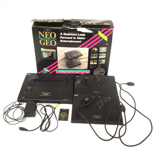 SNK NEO-0 NEO-GEO ネオジオ 本体 コントローラー電源アダプタ セット